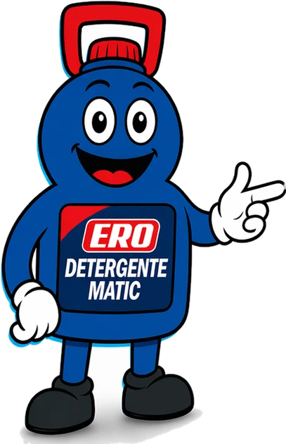 Mascota de ERO, el detergente Matic