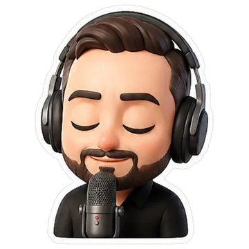 Sticker relajado de José Ángel
